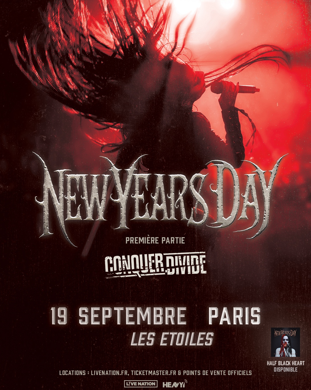 NEW YEARS DAY - Les Etoiles, 19 septembre 2024