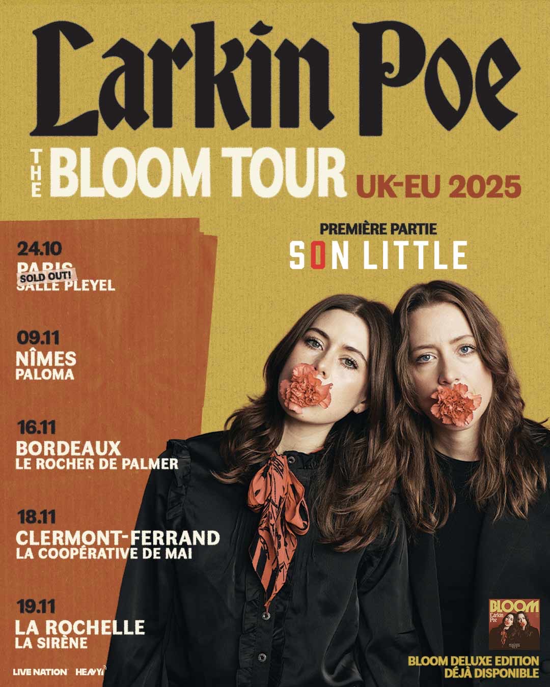 LARKIN POE - France 2025