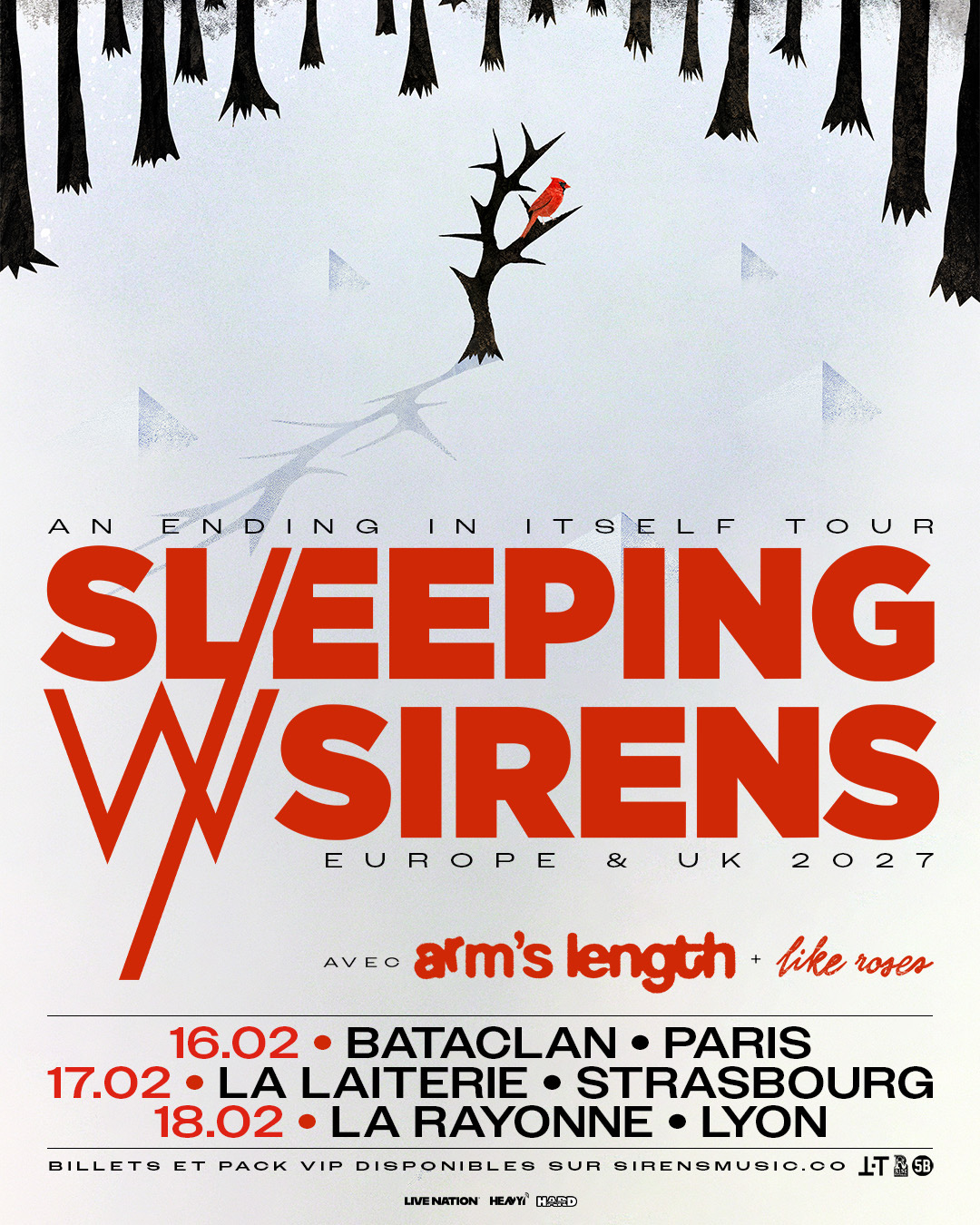 SLEEPING WITH SIRENS - France 2027