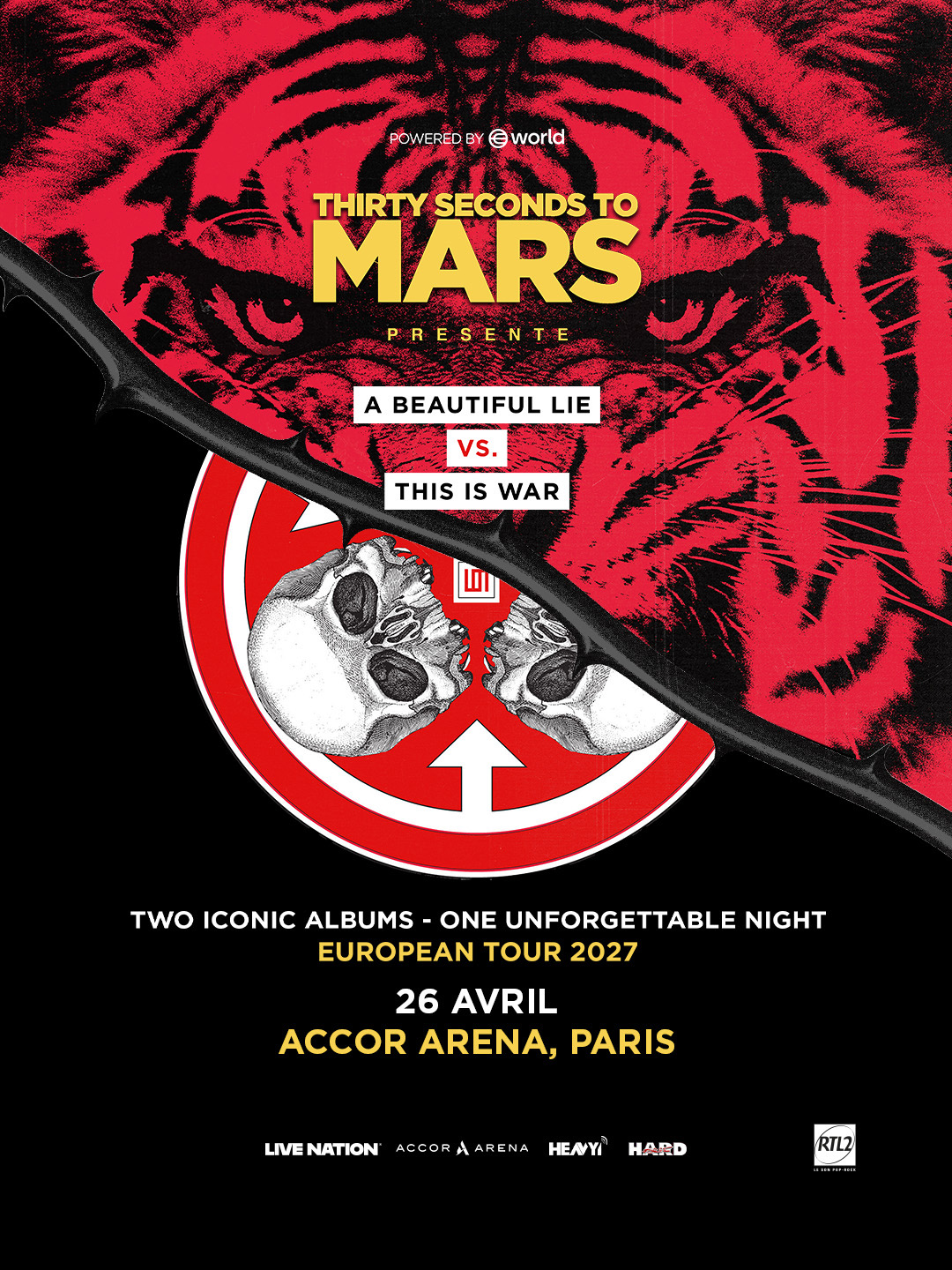 THIRTY SECONDS TO MARS - Paris 2027 